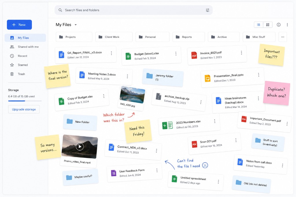 How to find files in Google Drive, fast
